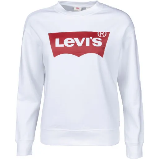 Levi's® GRAPHIC STANDARD CREW Dámská mikina, bílá, velikost