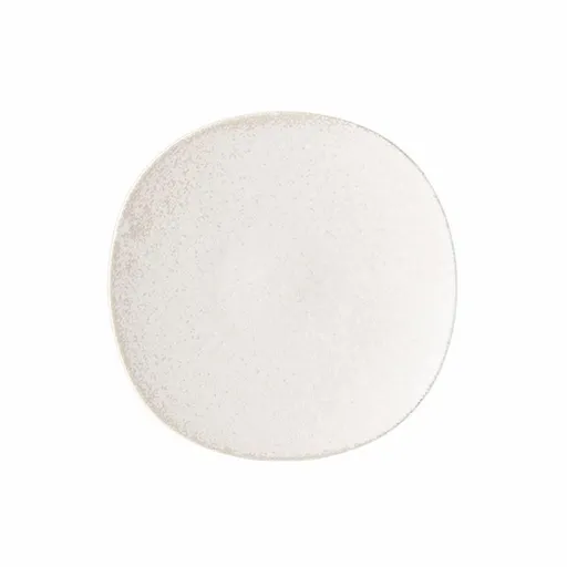 Předkrmový talíř WHITE FADE 21 cm, bílá, keramika, MIJ