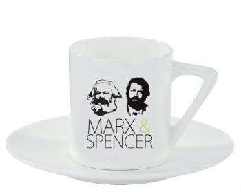 Espresso hrnek s podšálkem 100ml MARX SPENCER