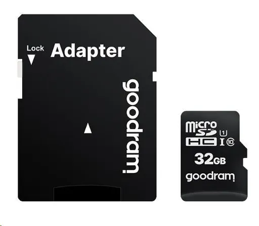 GOODRAM MicroSDHC karta 32GB M1AA, UHS-I Class 10, U1 + adaptér