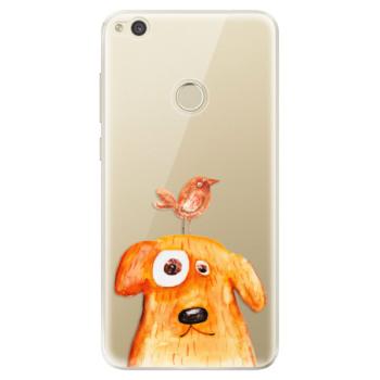 Odolné silikonové pouzdro iSaprio - Dog And Bird - Huawei P9 Lite 2017