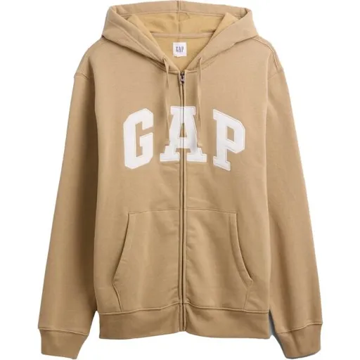 GAP V-HERITAGE LOGO FZ SNL Pánská mikina, béžová, velikost