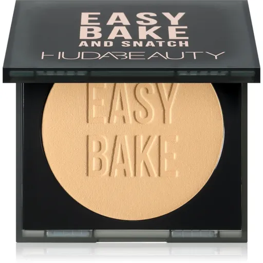 Huda Beauty Easy Bake and Snatch Brightening and Setting Powder fixační pudr pro okamžité rozjasnění odstín Kunafa 8.5 g