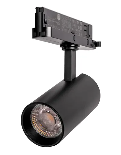 LED Solution Černý lištový LED reflektor 3F 30W Philips Premium Barva světla: Teplá bílá STK30W-PB/3