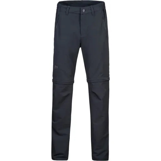 Hannah STRETCH Pánské odepínatelné kalhoty, černá, velikost XXL