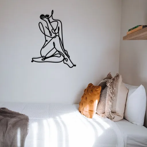 Dekorativní kovový doplněk na zeď Eve