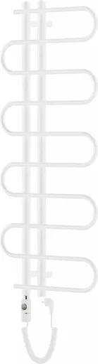 MEXEN/S Kiso radiátor + topná tyč 1200 x 500 mm, 300 W, bílá W114-1250-500-2300-20