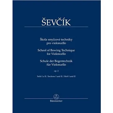 Škola smyčcové techniky pro violoncello: op. 2, sešit I a II (9790260108479)