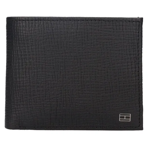 Pánská kožená peněženka Tommy Hilfiger Perron - černá