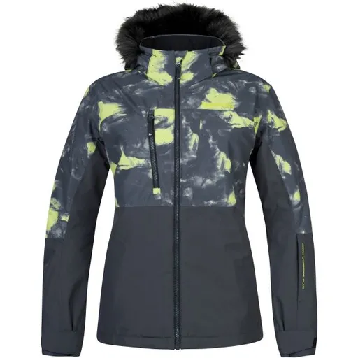 Hannah FRENN Dámská lyžařská bunda, tmavě šedá, velikost