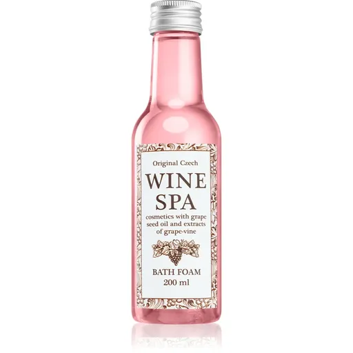 Bohemia Gifts & Cosmetics Wine Spa relaxační olejová pěna do koupele 200 ml