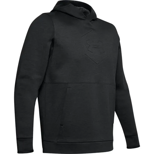Pánská mikina Under Armour Athlete Recovery Fleece Graphic Hoodie Black XL