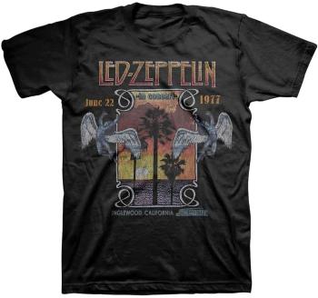 Led Zeppelin Tričko Inglewood Unisex Black L