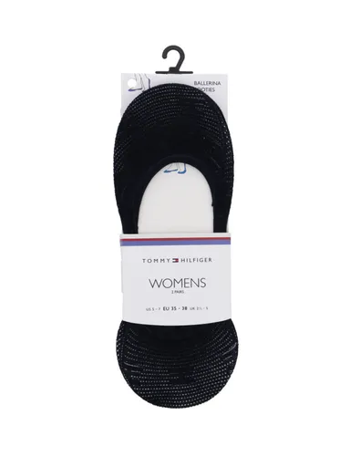 Tommy Hilfiger dámské tmavěmodré ponožky 2 pack 393021001 39