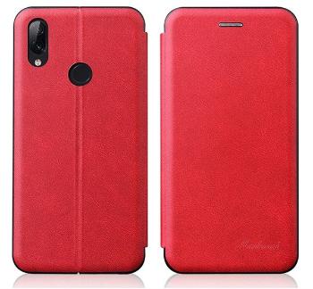 Xiaomi Redmi 9C / 9C NFC, oldalra nyíló tok, piros