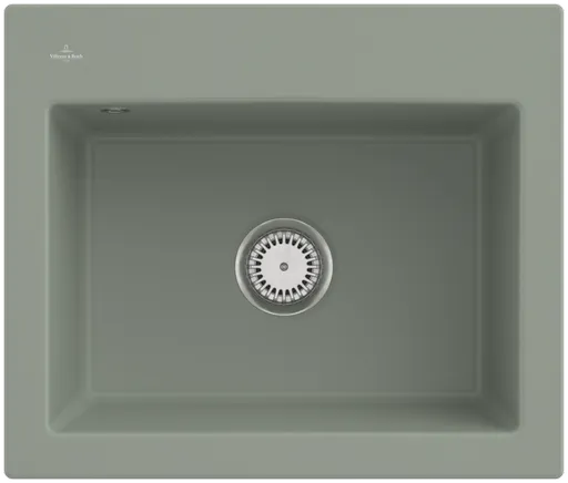 Keramický dřez Villeroy & Boch Subway 60 S, 330901R8, Morning Green 330901R8