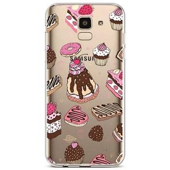 TopQ Samsung J6 silikon Desserts 37877 (Sun-37877)