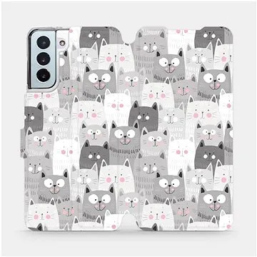 Flipové pouzdro na mobil Samsung Galaxy S21 Plus 5G - M099P Kočičky (5903516617890)