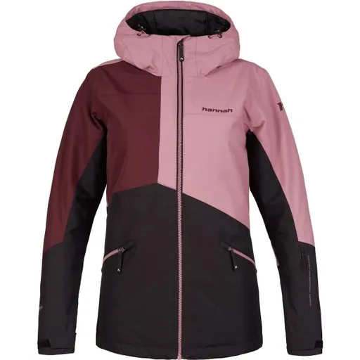 Hannah RENOA Dámská lyžařská bunda, hnědá, velikost