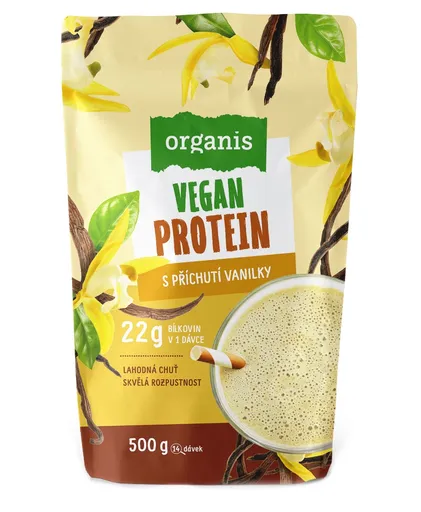 Organis Vegan Protein vanilka 500 g