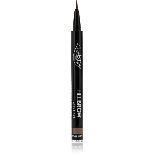 puroBIO Cosmetics Fillbrow fix na obočí odstín 02 Soft Brown 0.7 ml