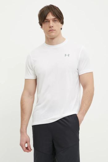 Bežecké tričko Under Armour Launch čierna farba, jednofarebné, 1382582