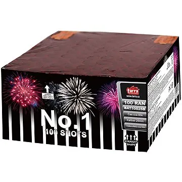 Ohňostroj - baterie výmetnic no.1  100ran   (8595596303410)