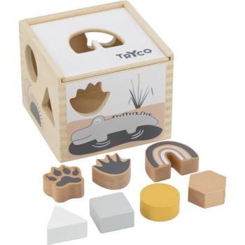 Tryco Wooden Shape Sorter hračka ze dřeva 12m+ 1 ks