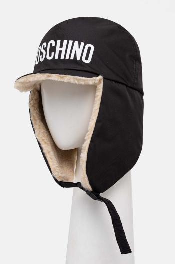 Čepice Moschino černá barva, M5806 60105