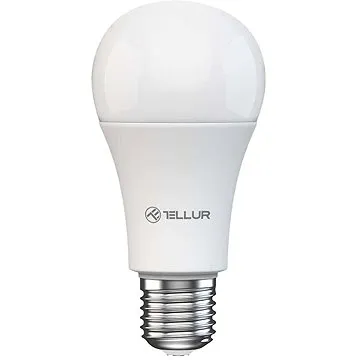 Tellur WiFi Smart žárovka E27, 9 W, bílé provedení, teplá bílá, stmívač (TLL331331)