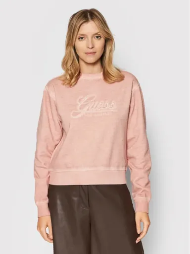 Guess dámská oranžová mikina W2GQ12KB3R0 M