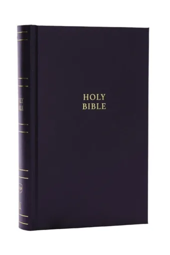 NKJV Personal Size Large Print Bible with 43,000 Cross References, Black Hardcover, Red Letter, Comfort Print - Thomas Nelson
