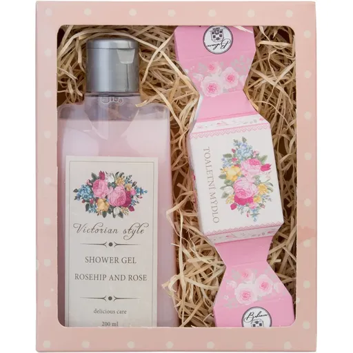 Bohemia Gifts & Cosmetics Victorian Style Rosehip & Rose dárková sada
