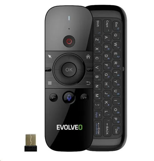 EVOLVEO FlyMotion D1, bezdrátová gyroskopická myš s klávesnicí