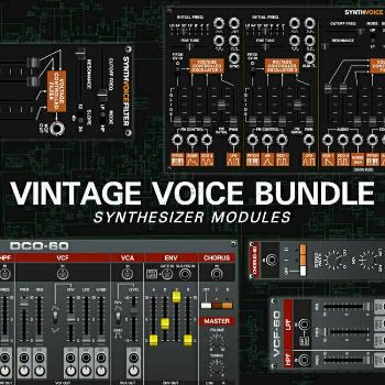 Cherry Audio Vintage Voice Bundle (Digitální produkt)