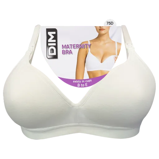 Bellinda DIM Bavlněná kojicí podprsenka 75D bílá