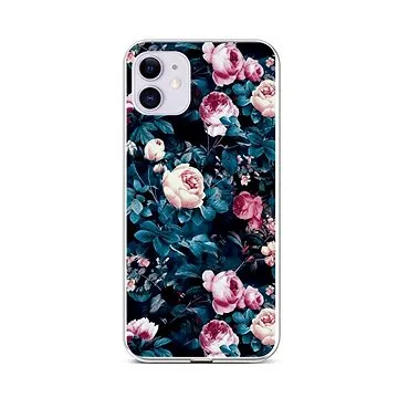 TopQ iPhone 11 silikon Růžičky 58942 (Sun-58942)