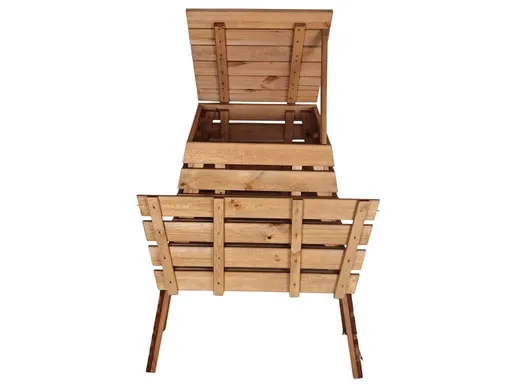 Krušnohorský Nábytek Dřevěný kompostér Pyramida 430 litrů 1HPK