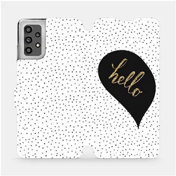 Flip pouzdro na mobil Samsung Galaxy A32 LTE - M013P Golden hello (5903516718580)