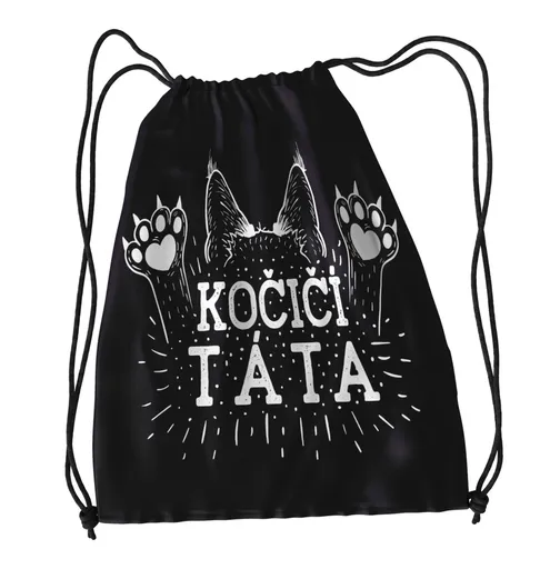 Vak na záda Kočičí táta – tlapky