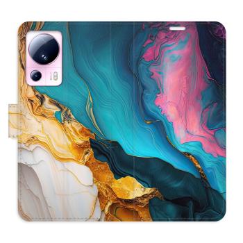 Flipové pouzdro iSaprio - Colourful Marble - Xiaomi 13 Lite