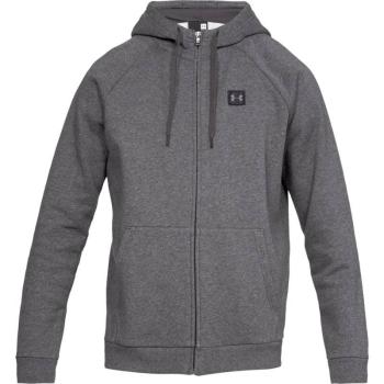 Pánská mikina Under Armour Rival Fleece FZ Hoodie  Charcoal Light Heather  M