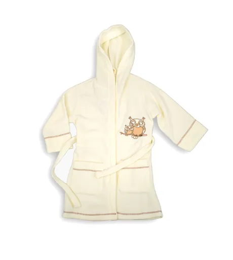 Dětský župan Sovičky s výšivkou