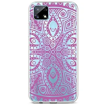 TopQ Realme 7i silikon Violet Mandala 62503 (Sun-62503)