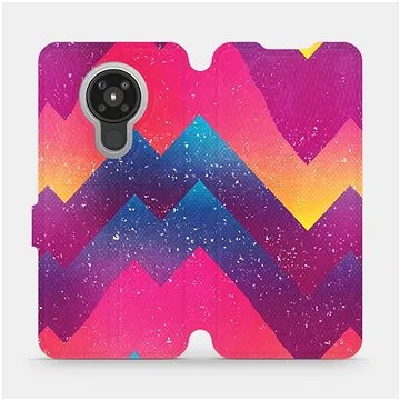 Flipové pouzdro na mobil Nokia 5.3 - V110S Barevné klikyháky (5903516259779)