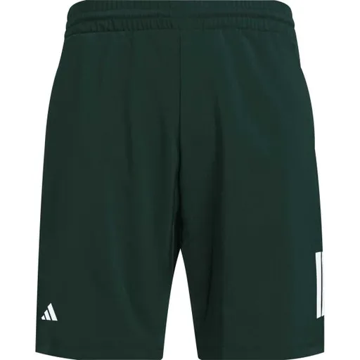 adidas CLUB SHORTS Pánské tenisové kraťasy, tmavě zelená, velikost