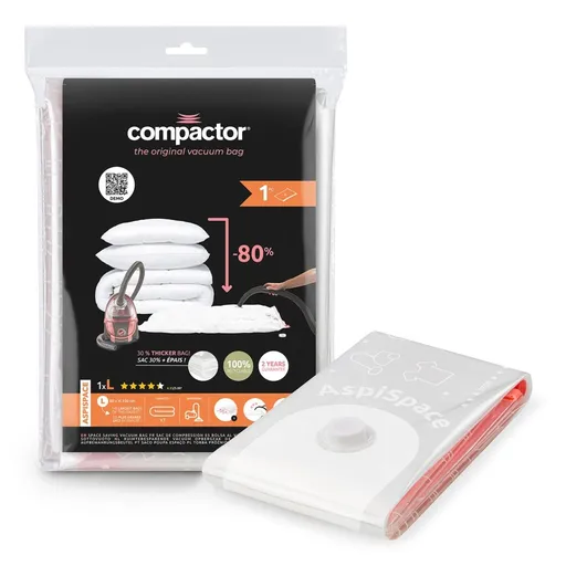 Vakuový úložný pytel Compactor Bag Aspispace L – 80 x 100 cm, L