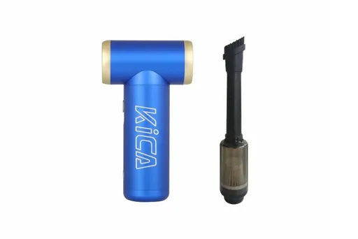 KiCA Jet Fan 2 ventilátor + nástavec na vysávání, modrá