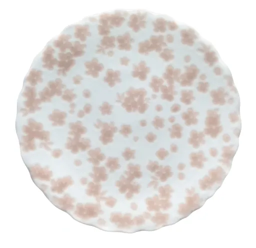 Růžový mini talířek 13 cm kolekce Slåpeblom - Wik & Walsøe