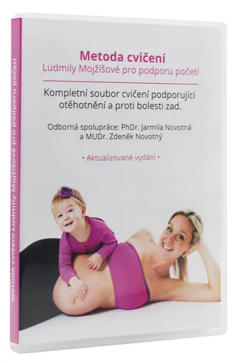 DVD Metoda Ludmily Mojžíšové pro otěhotnění